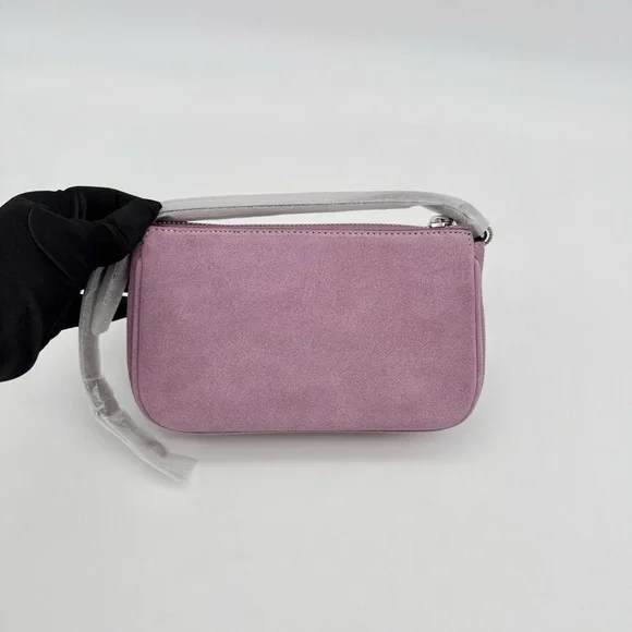 Coach Suede Nolita 19 Silver Light Violet - Picture 4 of 12